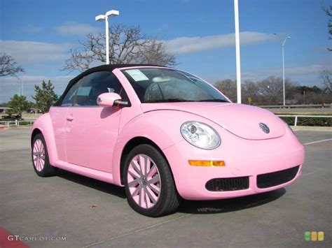 2009 New Beetle 25 Convertible Custom Pink Black Photo 7