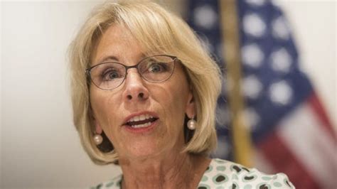 Betsy Devos On Affirmative Action Sexual Assault And Her Controversial