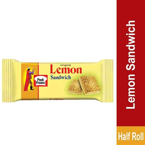 Buy Peek Freans Lemon Sandwich Half Roll Biscuits At Best Price Grocerapp