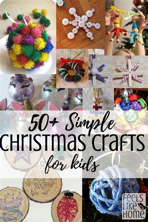 50 Simple And Easy Diy Christmas Tree Ornaments Elementary School Kids
