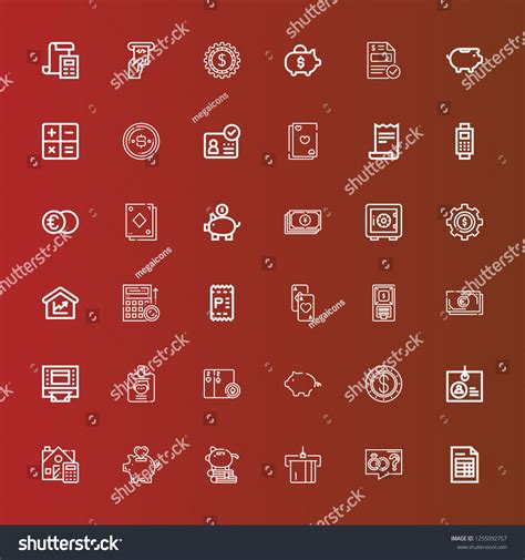Editable 36 Account Icons For Web And Mobile Royalty Free Stock