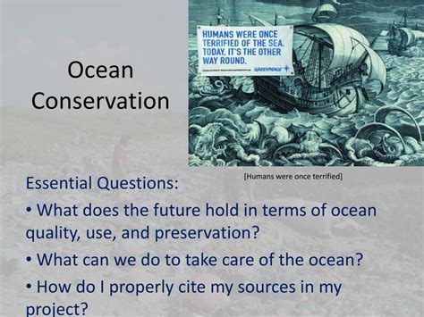 Ppt Ocean Conservation Powerpoint Presentation Free Download Id