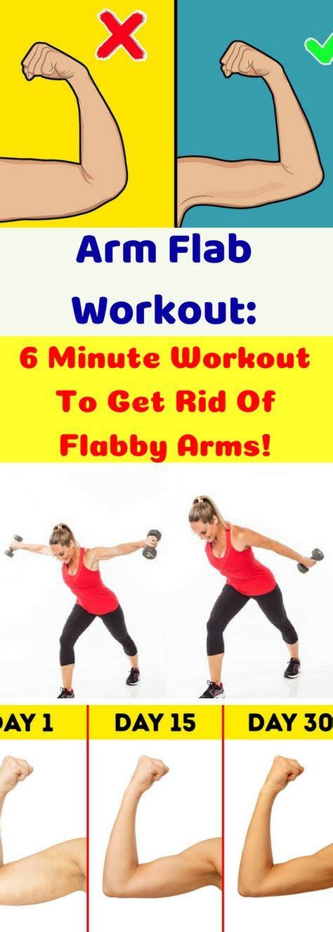 Arm Flab Workout 6 Minute Workout To Get Rid Of Flabby Arms Arm