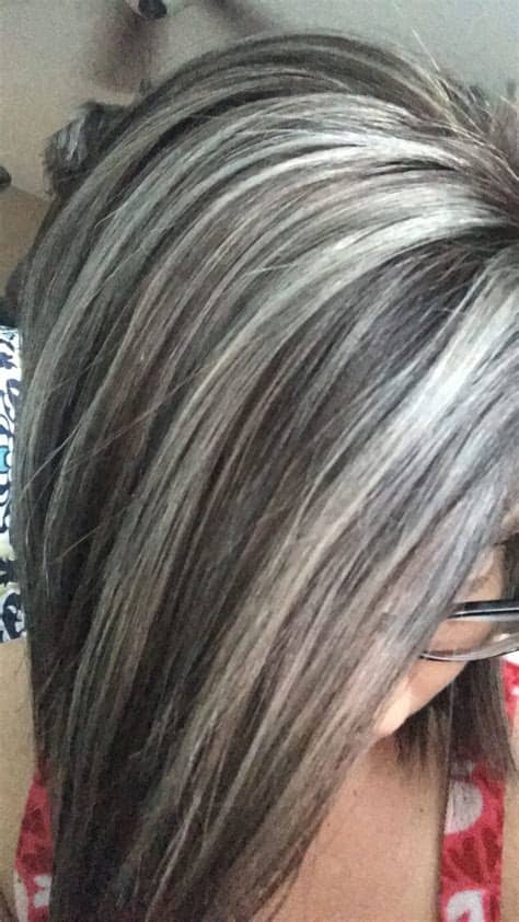 These highlights and lowlights for black hair are a clever touch to blend in your grey naturally. 37 Silver Hair Color Ideas That Actually Work For You ...