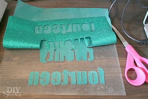 I love to use everyday iron on for shirts, blankets, wood signs, bins, bags and more! DIY Glitter Iron-On Vinyl Tutorial - DIY Show Off ™ - DIY ...