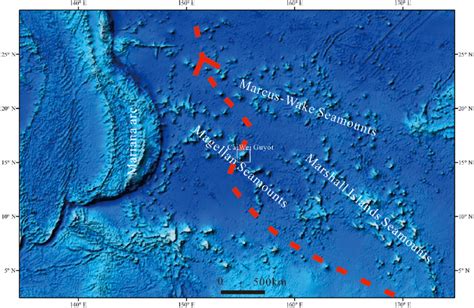 Map Of The Northwestern Pacific Showing The Location Of The Caiwei