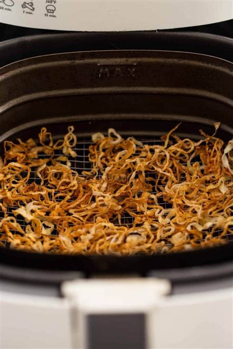 Air Fryer Crispy Onions Low Fat Fried Onions To Use In Many Dishes