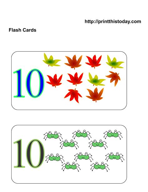 Printable Pictures Of Number 10 Activity Shelter Printable Pictures