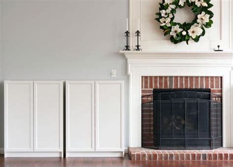 How to build recessed bookcases. How to Build Fireplace Built Ins from Ikea Bookcases (With ...