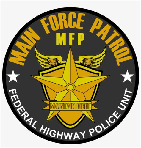 Mad Max Mfp Logo Vector Main Force Patrol Logo Transparent Png