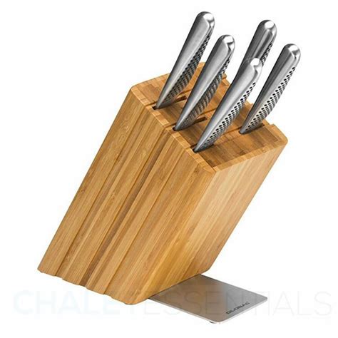 It is a real pleasure to use and even bigger pleasure to own, you can. New GLOBAL SAKURA 6pc Knife Block Set Japanese Knives 6 ...