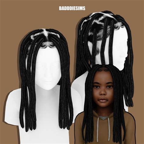 Mason Hair Child Version Badddiesims Sims 4 Children Hair Children