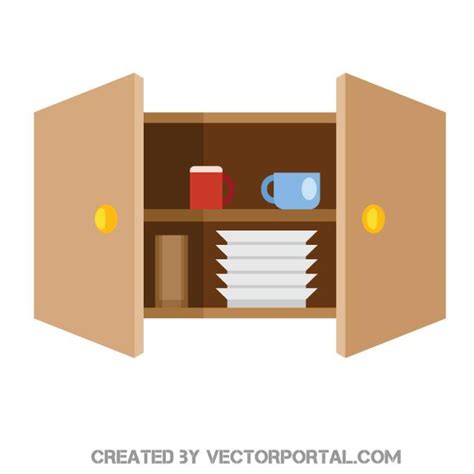 Cabinet Vector At Collection Of Cabinet Vector Free