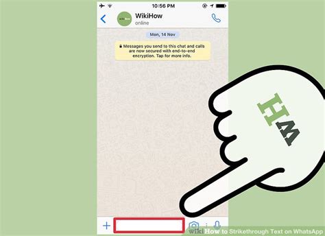How To Strikethrough Text On Whatsapp With Pictures Wikihow