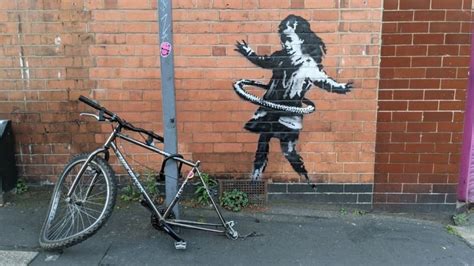 Banksy Claims Nottingham Hula Hooping Girl Artwork London Daily
