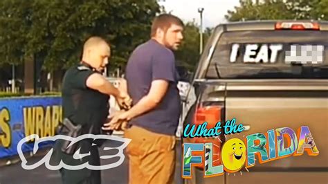 getting arrested for a sticker on his car wtflorida youtube