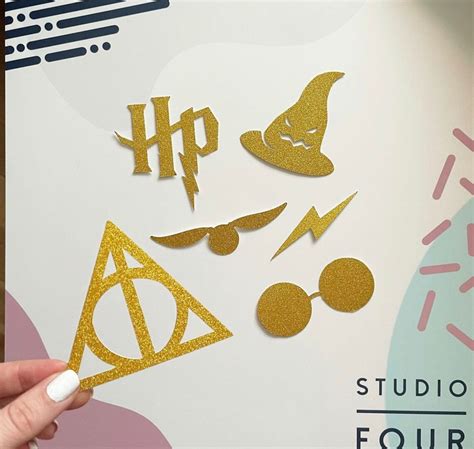 Harry Potter Inspired Cupcake Toppers | Etsy