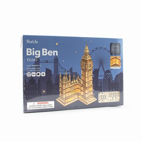 Big Ben 3d Wooden Puzzle Houses Of Parliament Shop