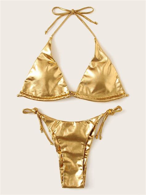 Pin On Mbf Gold Bikinis