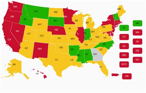 Georgia Concealed Carry Gun Laws Ccw And Reciprocity Map Uscca 2022 04 12