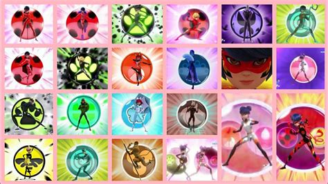 Miraculous All Transformations Combinations And Powers So Far Hd