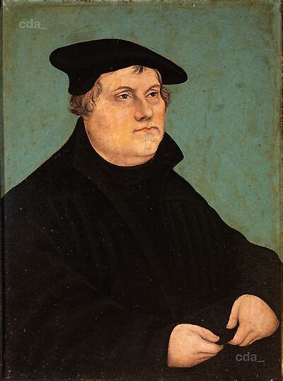 Cda Paintings Portrait Of Martin Luther