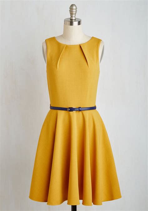 Cute Work Clothes For Women Modcloth Fit N Flare Dress Retro