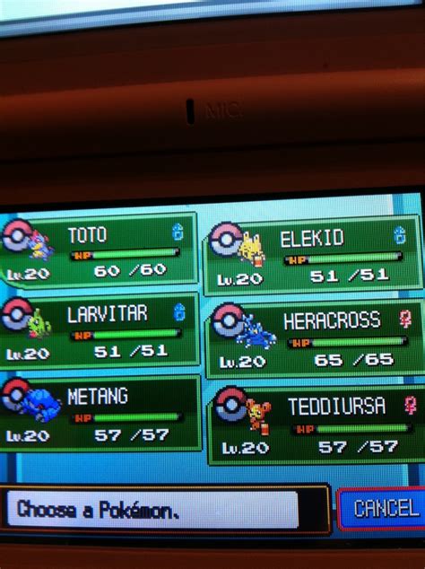 Log in to add custom notes its been a long time since i've played this game and i just wanted to start over. Dream team so far in soul silver : pokemon