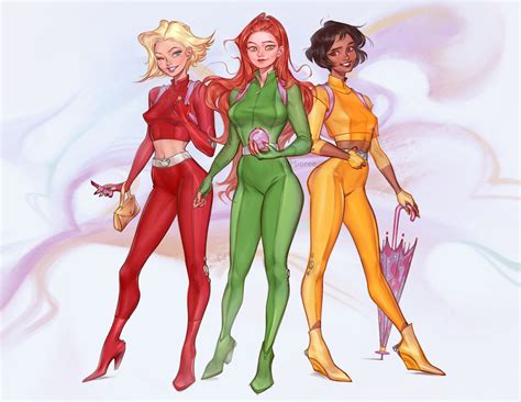 Artstation Totally Spies And Eveything Nice Mioree