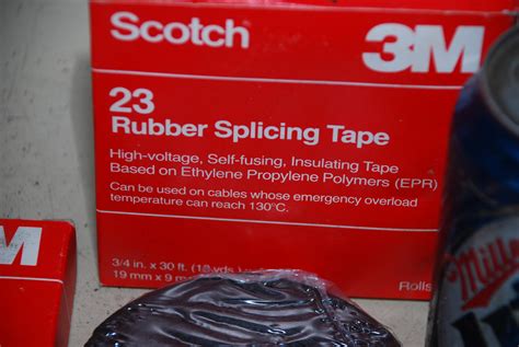 Nos Scotch 3m 23 Rubber Splicing Tape 34 X 30 Ft Inv9925