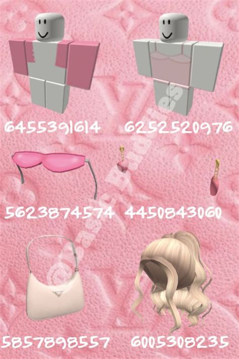 Barbie Girl Outfit Id Codes In 2021 Roblox Coding Clothes Bloxburg