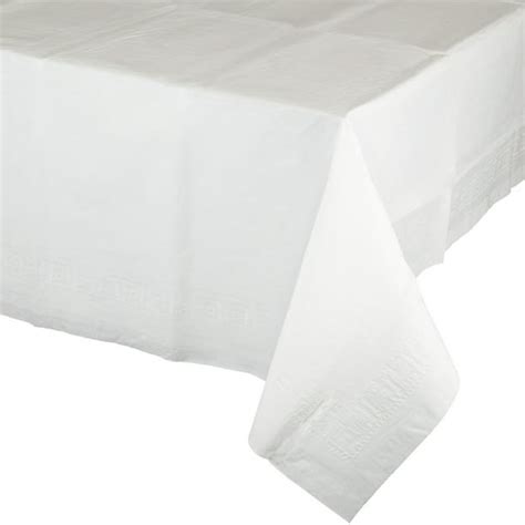 White Paper Tablecloths 3 Count