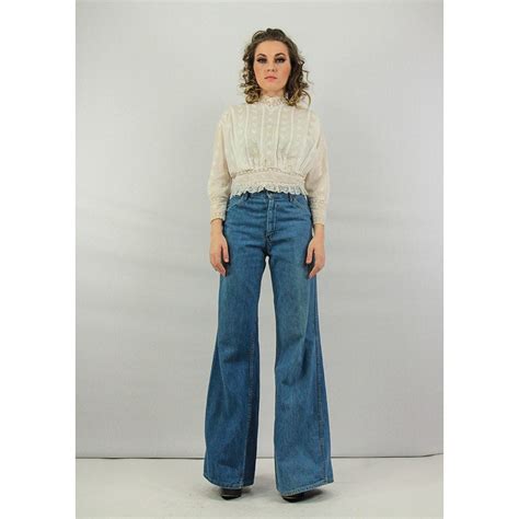 Vintage 70s Jeans Bell Bottoms Landlubber High