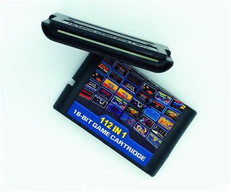 112 In 1 Sega Mega Drive Game Cartridge Genesis Multi Cart Etsy