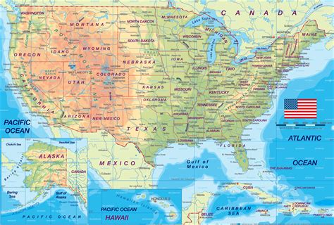 United States Cities Map • Mapsof.net