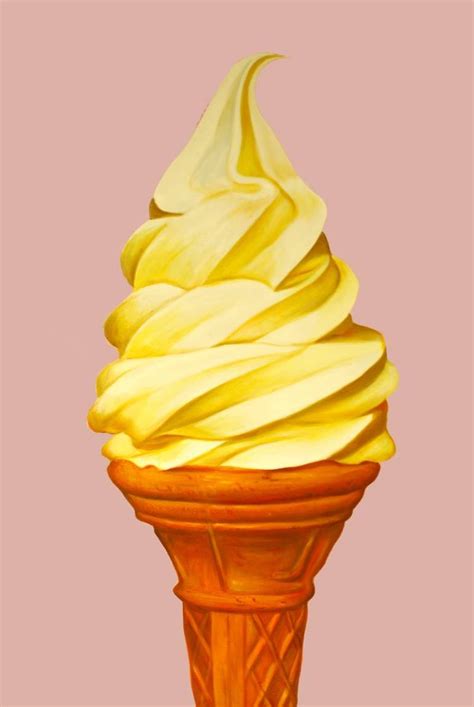 Error Food Art Painting Prismacolor Art Ice Cream Painting