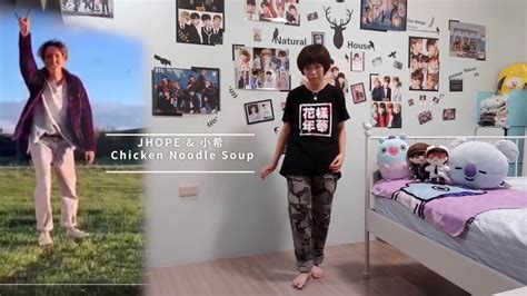 Latinos, korean friends, american friends, friends from all over the world, i hope everyone enjoys this! Jhope (BTS) Chicken Noodle Soup (feat. Becky G) dance ...