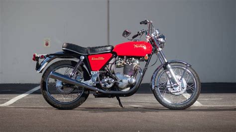 1970 norton commando roadster at indy motorcycles 2015 as t49 mecum auctions