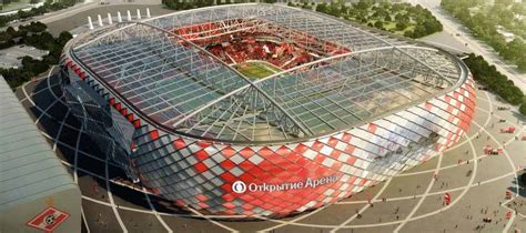 Having won 12 soviet championships and a record 10 russian championsh. Otkrytie Arena - FC Spartak Moscow | Football Tripper