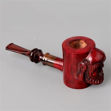 Antique Hand Carved Tobacco Pipe