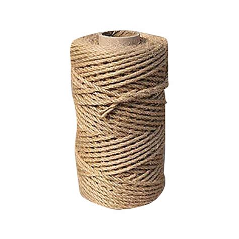 Yarn 1 Roll 100200400m Natural Jute Rope Home Decoration Retro Style