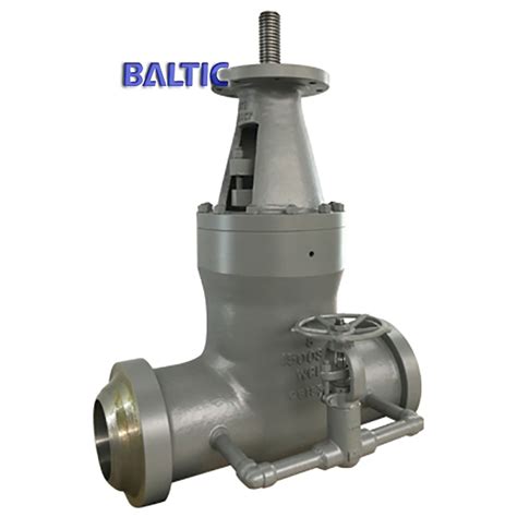 Api 600 Pressure Seal Bonnet Gate Valve With Bypass Astm A216 Wcb Baltic