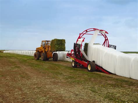 Evolution Inline Round And Square Bale Wrapper Twin Clover Equipment Llc