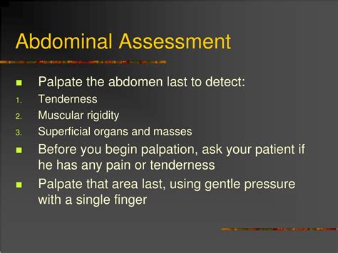 Ppt Abdominal Assessment Powerpoint Presentation Free Download Id