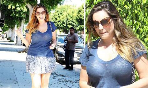 Kelly Brook Flashes Bra In See Through Top Celebrity News Showbiz And Tv Uk