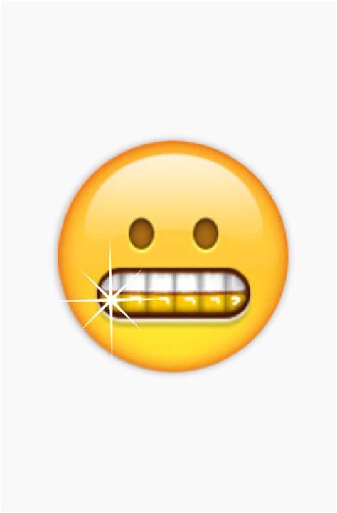 Big Golden Tooth Emoji Teeth Emoji Emoticons Emojis Emoji Symbols