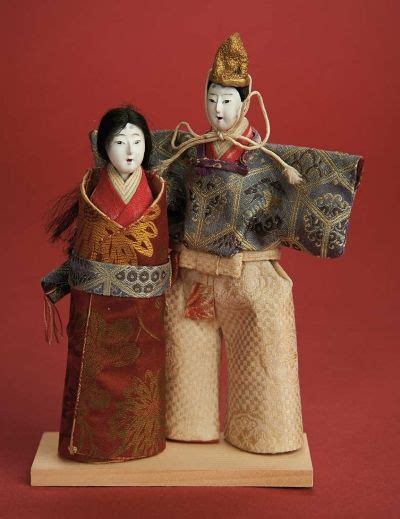 The Carabet Collection Of Antique Japanese Dolls 154 Pair Carved
