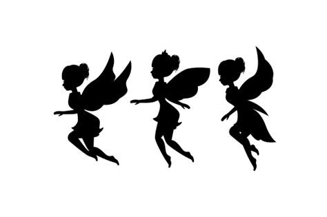 Download Fairy Silhouettes Svg File Free Svg Cut Files Archives
