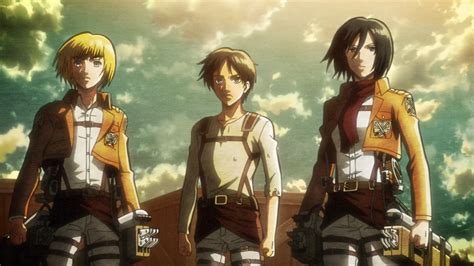 Mikasa ackerman eren jaeger wallpaper. Eren Jaeger, Mikasa Ackerman, Armin Arlert HD Wallpaper ...