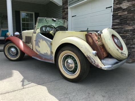 1953 Mg Td Unrestored One Owner Project Car For Sale Classic Cars